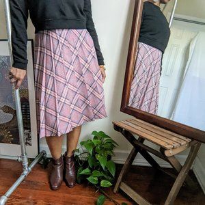 Vintage Casual Corner Wool Skirt